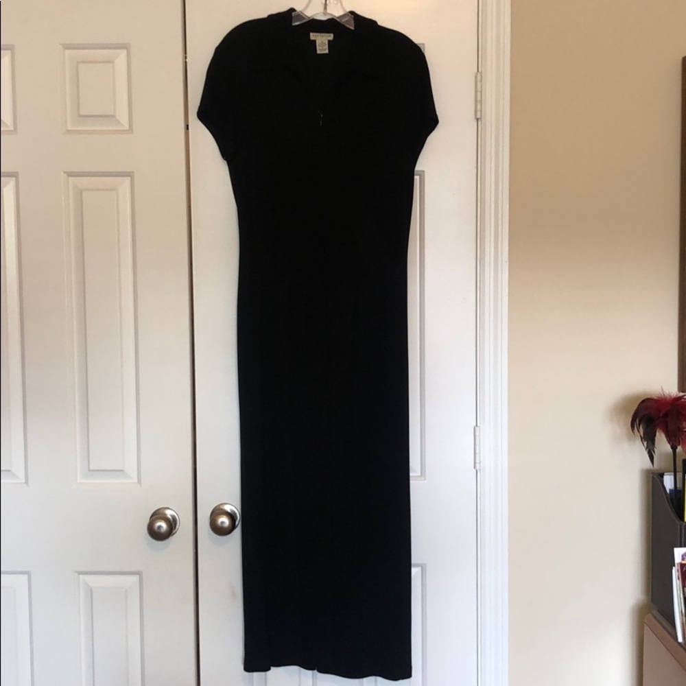 Ann Taylor Black Maxi Dress Size 12
